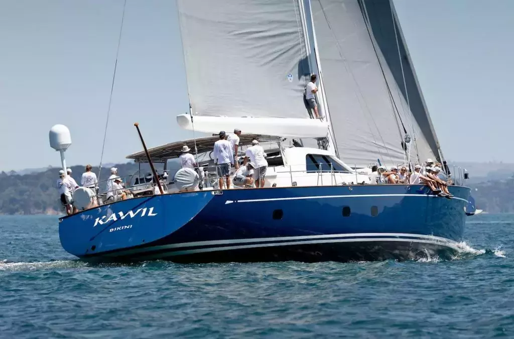 Kawil by Derecktor Shipyards - Special Offer for a private Motor Sailer Charter in St Thomas with a crew