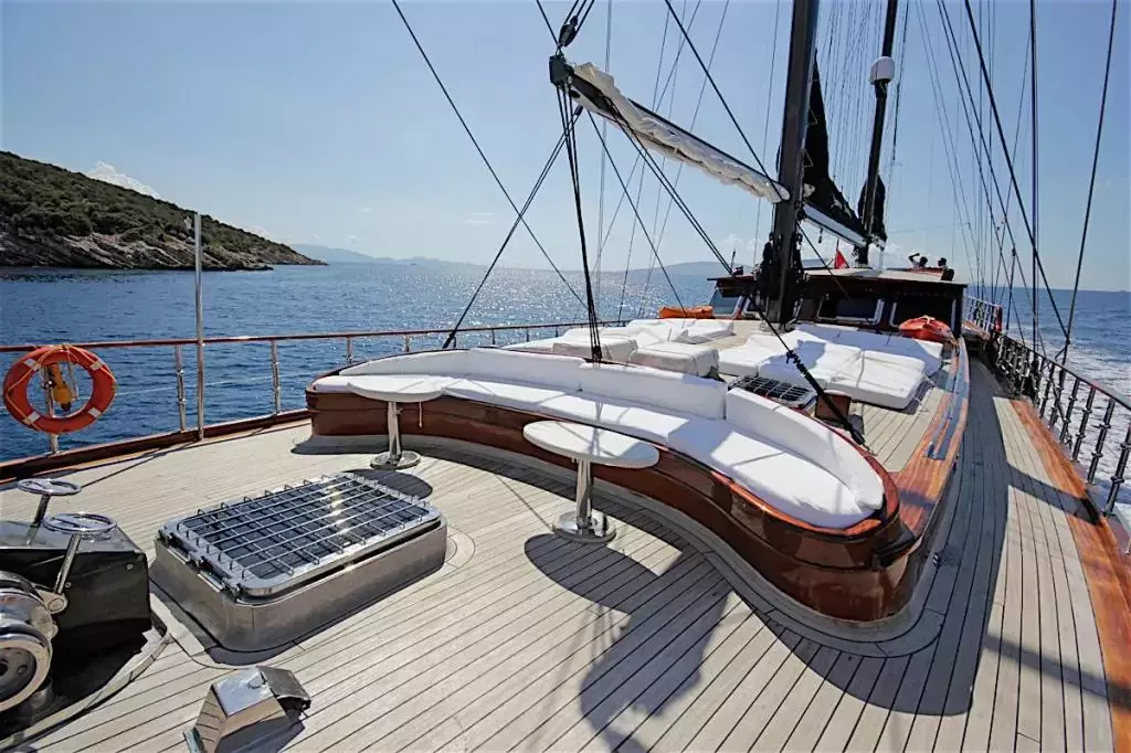 Kaya Guneri Plus by Bodrum Shipyard - Special Offer for a private Motor Sailer Charter in Larnaca with a crew