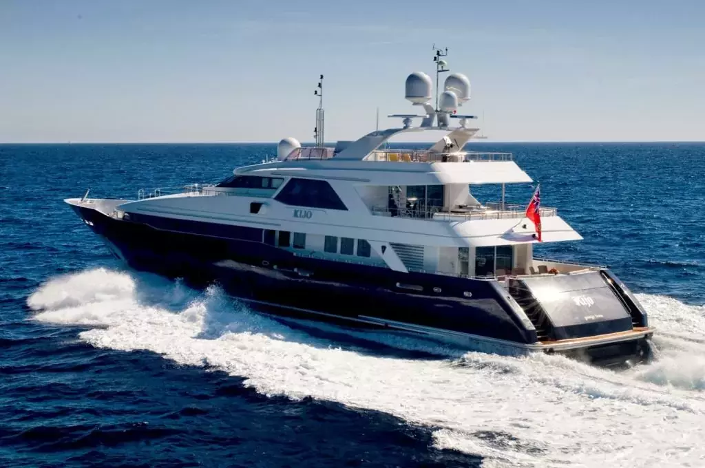 Kijo by Heesen - Special Offer for a private Superyacht Rental in Sardinia with a crew