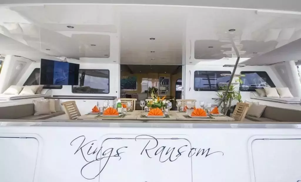 Kings Ransom by Matrix Yachts - Special Offer for a private Sailing Catamaran Rental in St Tropez with a crew