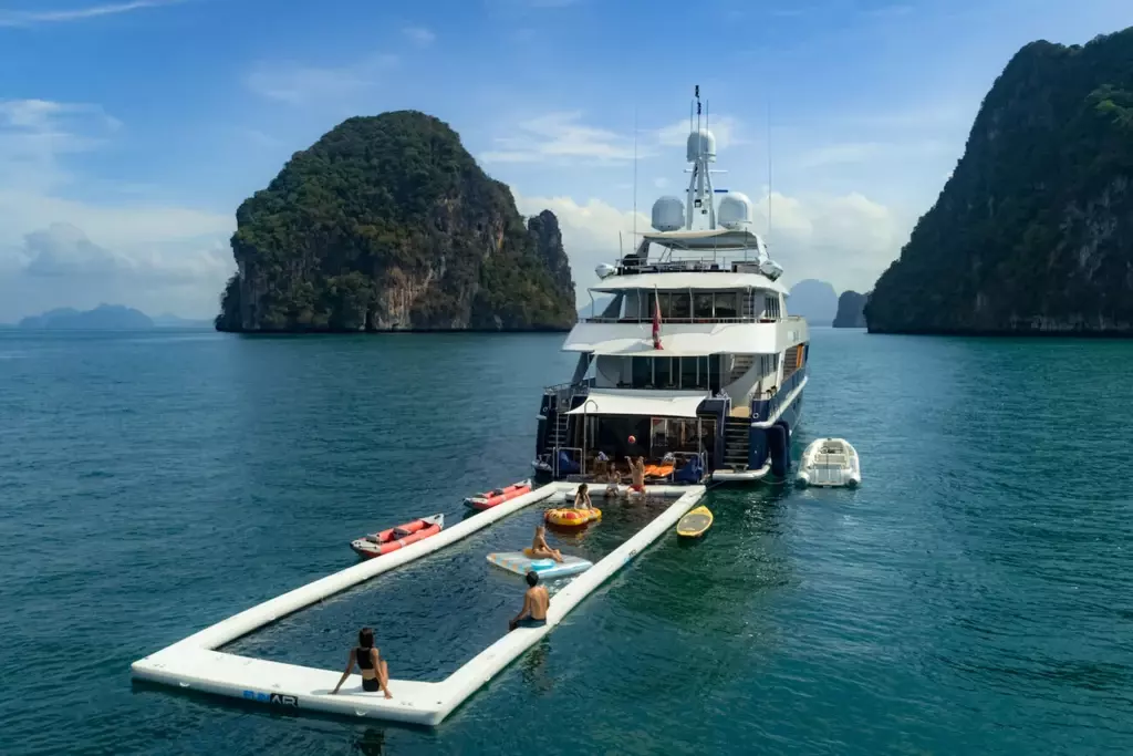 Lady Azul by Heesen - Special Offer for a private Superyacht Charter in Raja Ampat with a crew