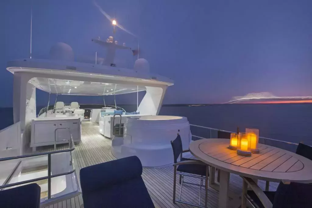 Lady Carmen by Hatteras - Special Offer for a private Motor Yacht Charter in Gustavia with a crew