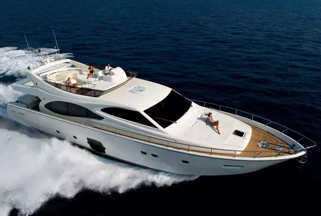 Lavitalebela by Ferretti - Special Offer for a private Motor Yacht Charter in Amalfi Coast with a crew