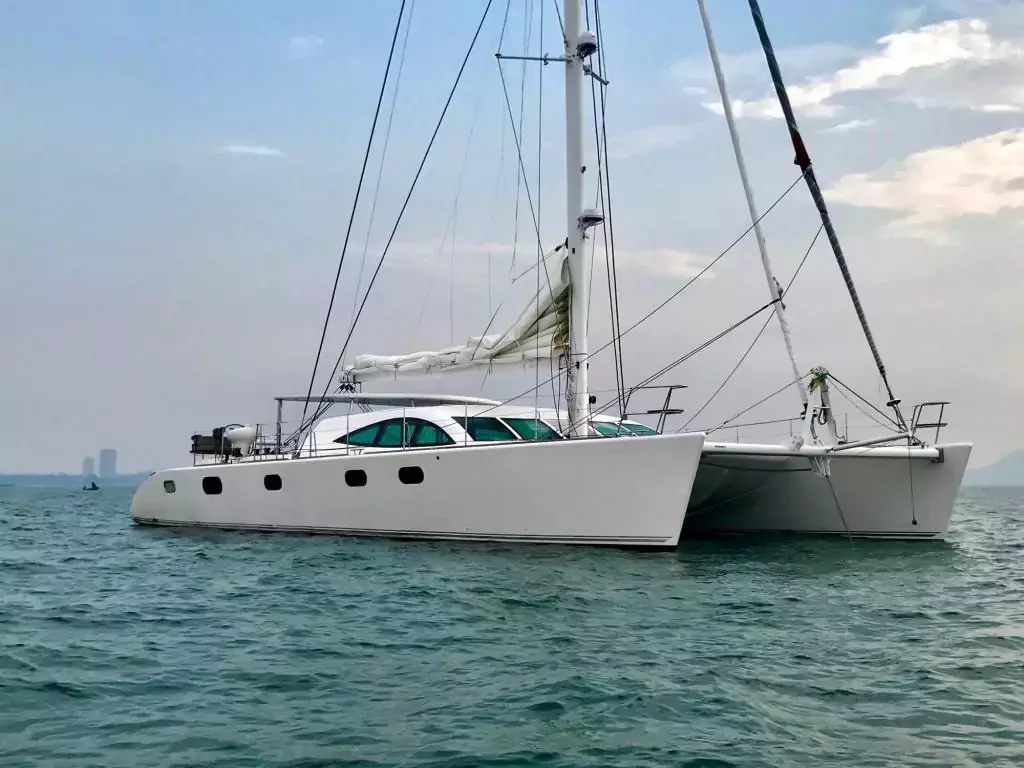 Laysan by Serenity Shipyard - Top rates for a Rental of a private Sailing Catamaran in Antigua and Barbuda