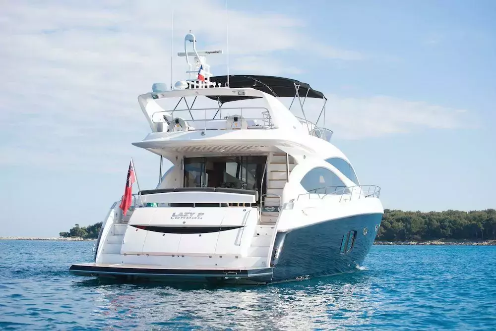 Lazy P by Sunseeker - Special Offer for a private Motor Yacht Charter in Monte Carlo with a crew