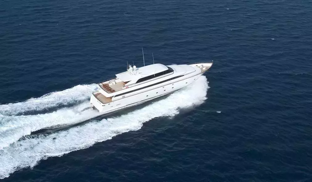 Let It Be by Technomarine - Special Offer for a private Motor Yacht Charter in Santorini with a crew