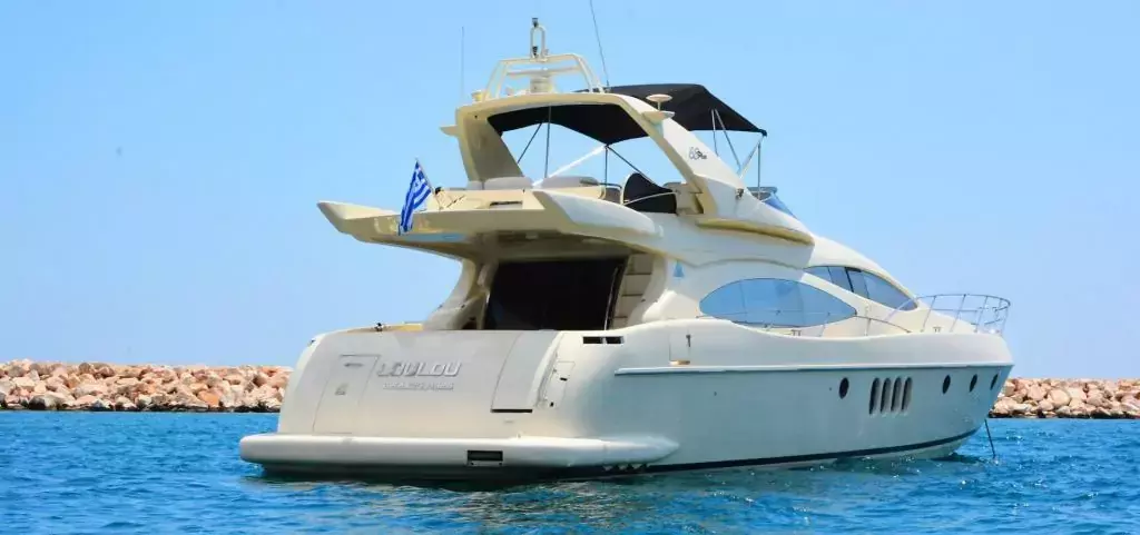 LouLou by Azimut - Special Offer for a private Motor Yacht Charter in Zakynthos with a crew