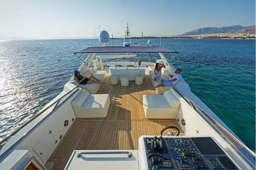 Lucy Pink by Falcon - Special Offer for a private Motor Yacht Charter in Mykonos with a crew