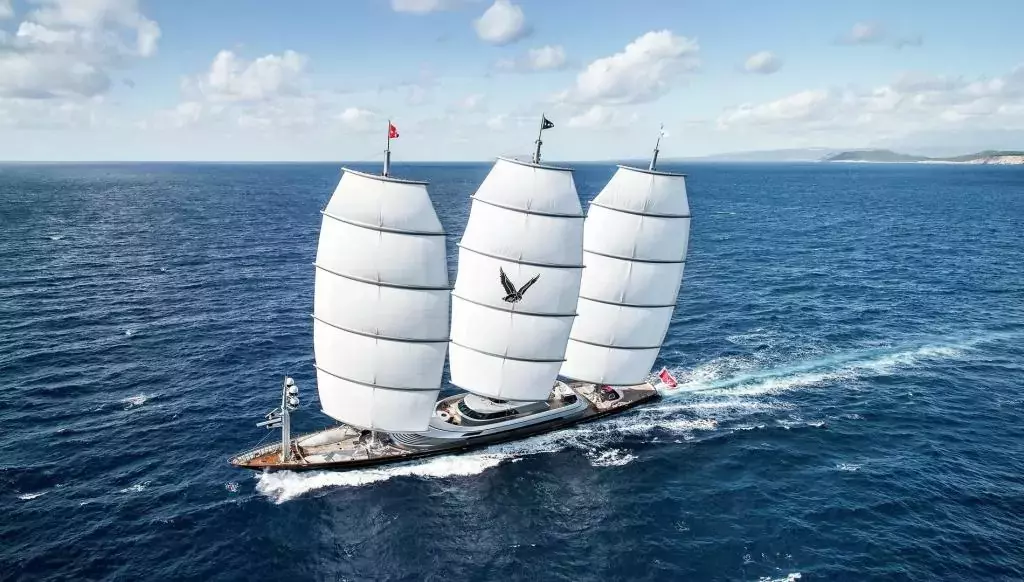 Maltese Falcon by Perini Navi - Special Offer for a private Motor Sailer Charter in Menorca with a crew