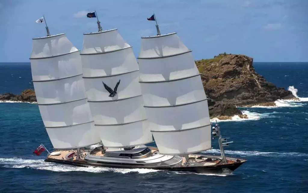 Maltese Falcon by Perini Navi - Top rates for a Charter of a private Motor Sailer in Guadeloupe