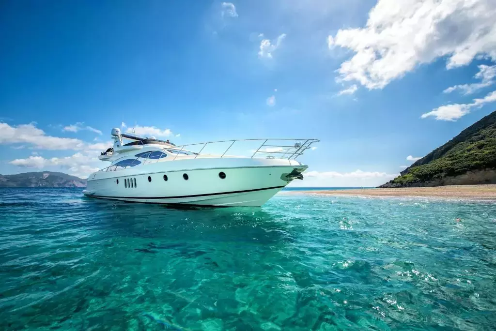 Manu by Azimut - Special Offer for a private Motor Yacht Charter in Zakynthos with a crew