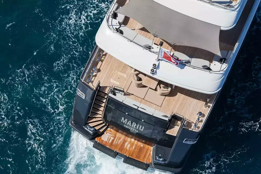 Mariu by Codecasa - Special Offer for a private Superyacht Charter in Corfu with a crew