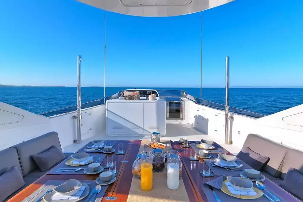 Martina by Falcon - Special Offer for a private Motor Yacht Charter in Athens with a crew