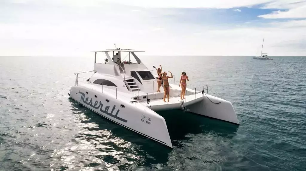 Maserati by Stealth - Special Offer for a private Power Catamaran Charter in Koh Samui with a crew