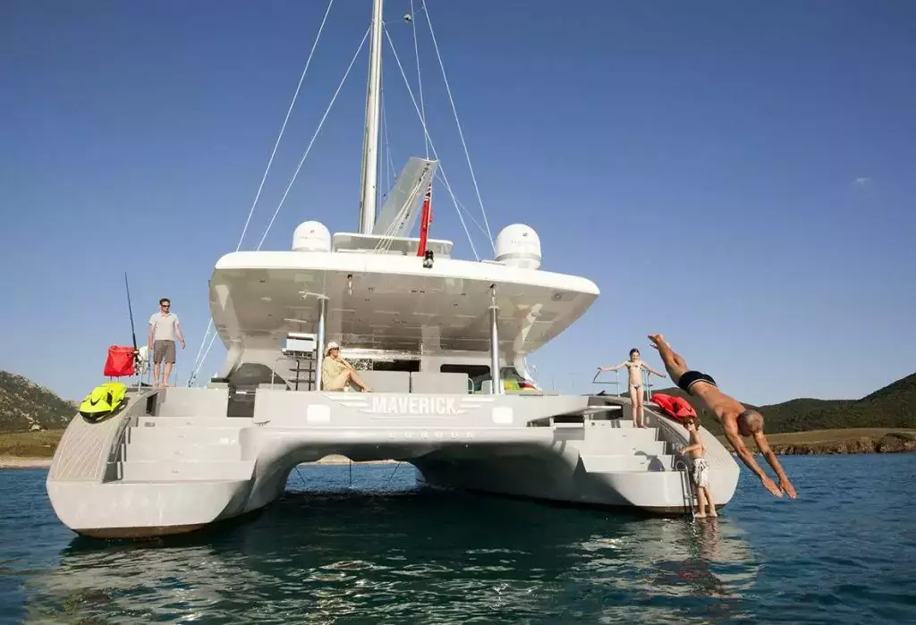 Maverick by Sunreef Yachts - Special Offer for a private Sailing Catamaran Rental in Gustavia with a crew
