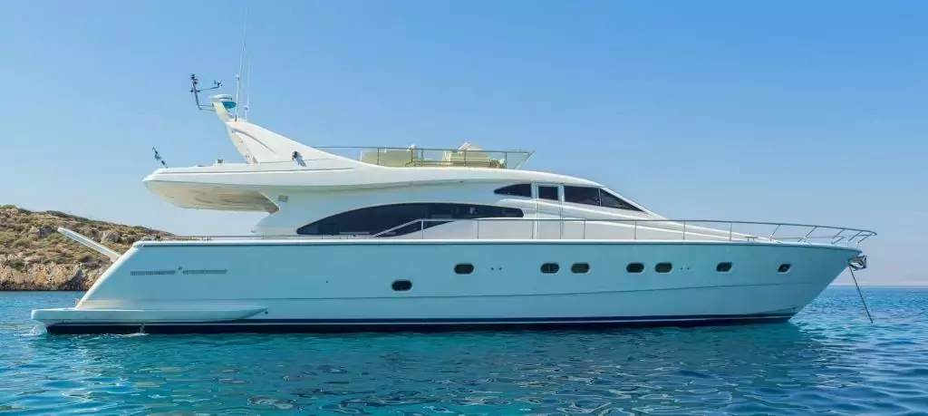 Meli by Ferretti - Special Offer for a private Motor Yacht Charter in Zakynthos with a crew