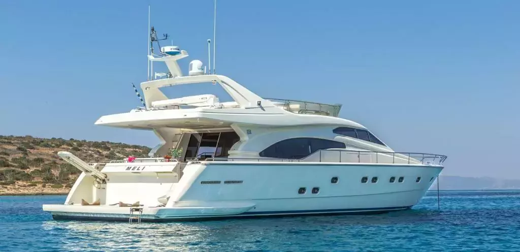 Meli by Ferretti - Special Offer for a private Motor Yacht Charter in Amalfi Coast with a crew