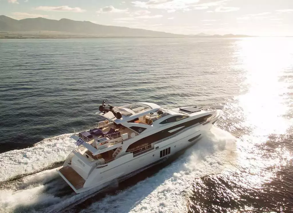 Memories Too by Azimut - Special Offer for a private Motor Yacht Charter in Corfu with a crew