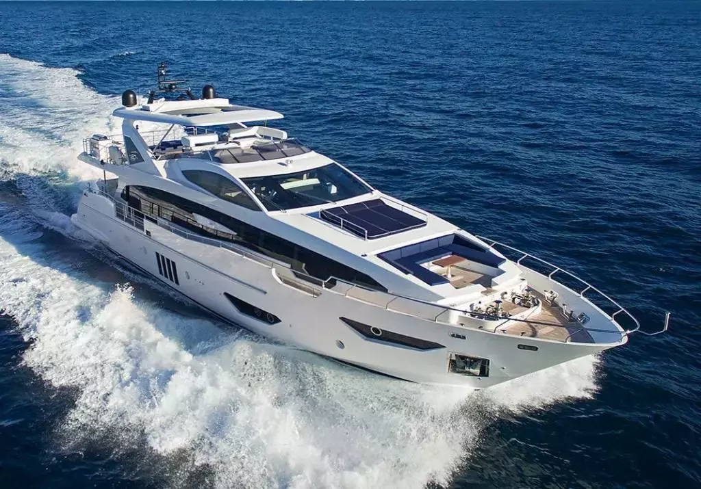 Memories Too by Azimut - Special Offer for a private Motor Yacht Charter in Mykonos with a crew