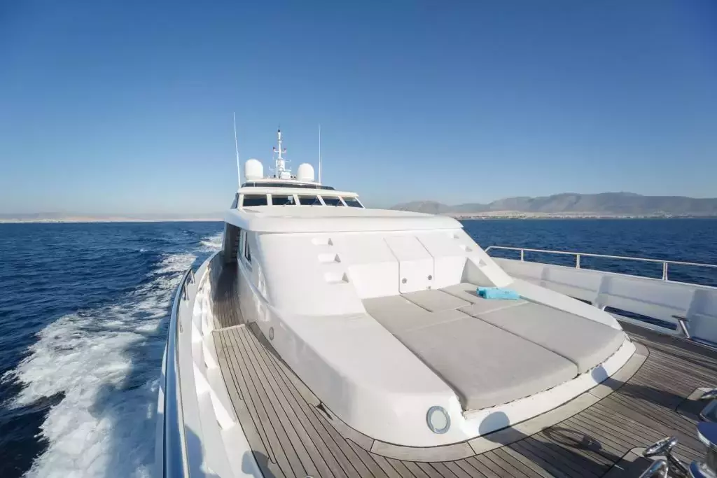 Milos at Sea by Codecasa - Special Offer for a private Motor Yacht Charter in Salamis with a crew