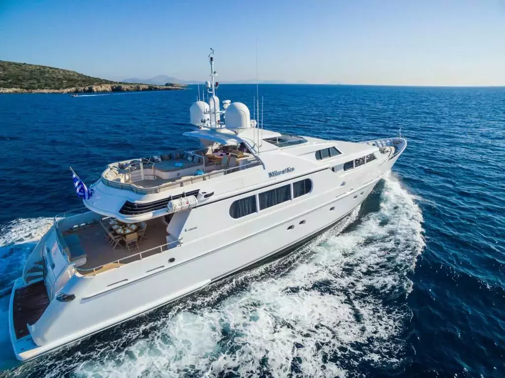 Milos at Sea by Codecasa - Special Offer for a private Motor Yacht Charter in Salamis with a crew