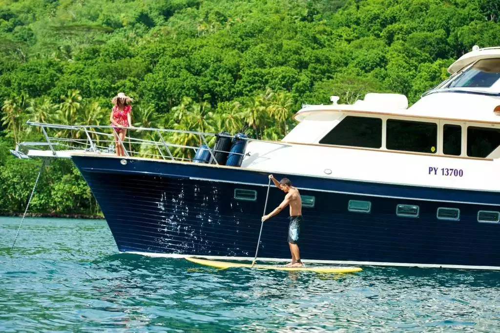 Miss Kulani by Marlow - Top rates for a Charter of a private Motor Yacht in French Polynesia