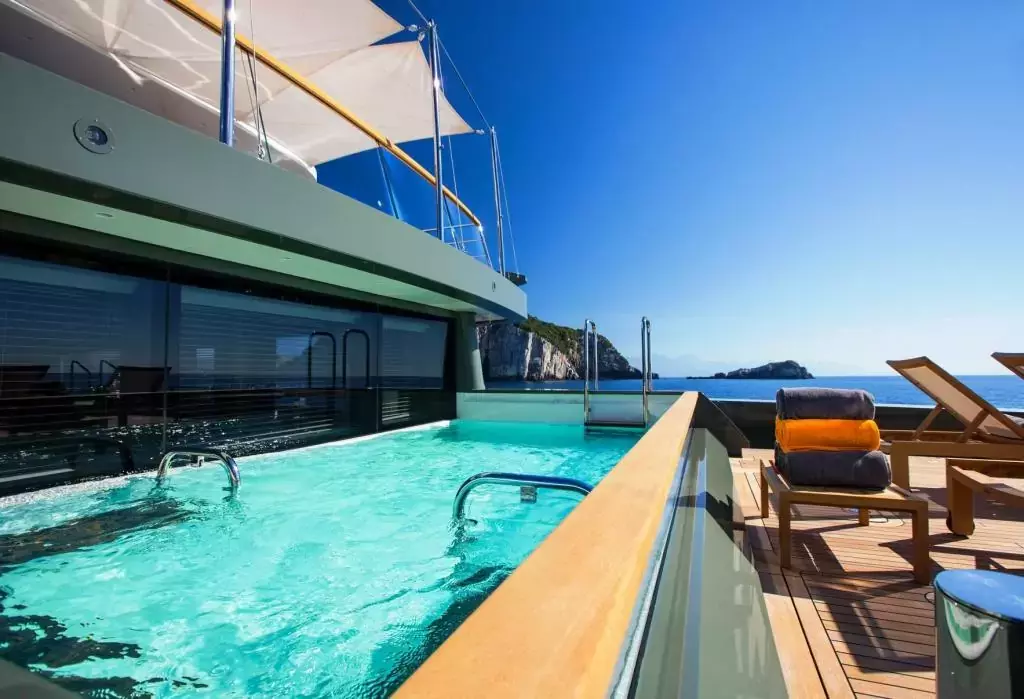 Moka by Sanlorenzo - Special Offer for a private Superyacht Rental in Mykonos with a crew
