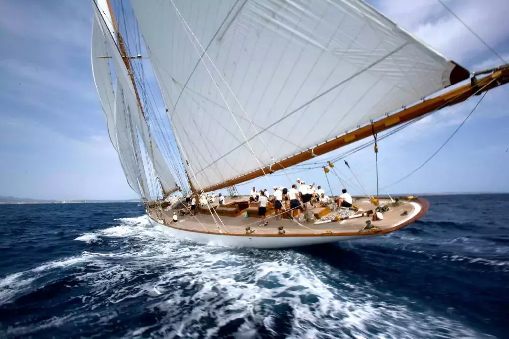 Moonbeam IV by William Fife & Sons - Top rates for a Rental of a private Motor Sailer in France