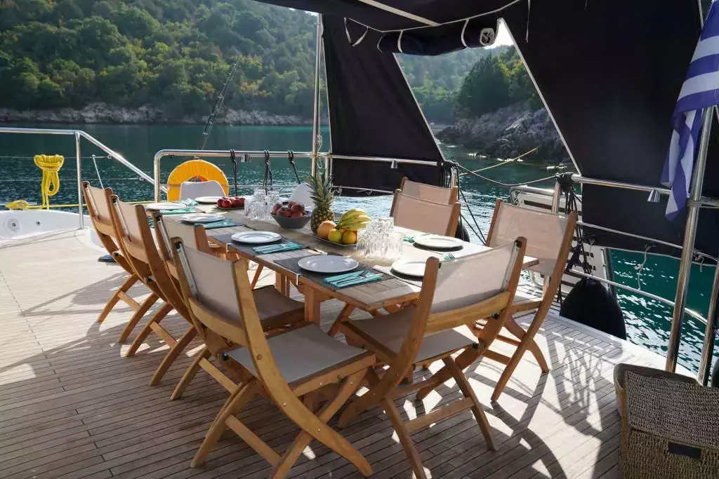 Mystique by Lagoon - Special Offer for a private Sailing Catamaran Rental in Lavrion with a crew
