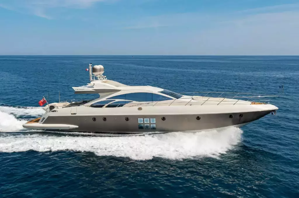 Nami by Azimut - Special Offer for a private Motor Yacht Charter in Valletta with a crew