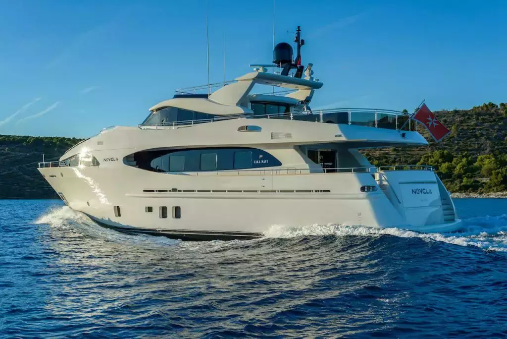 Novela by CBI Navi - Special Offer for a private Motor Yacht Charter in Budva with a crew