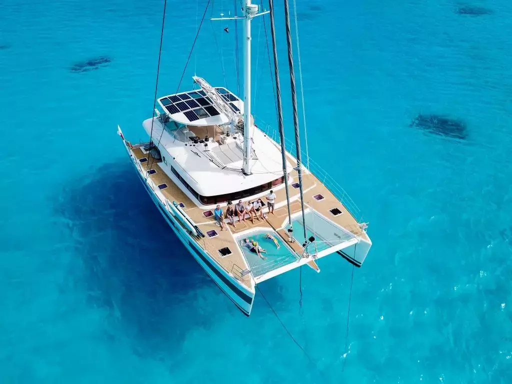 Ocean Views by Sunreef Yachts - Special Offer for a private Sailing Catamaran Charter in Bora Bora with a crew