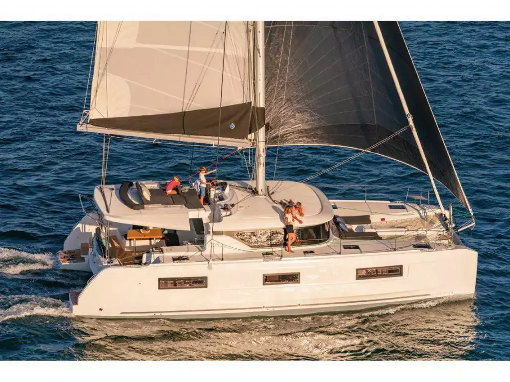 Omnia I by Lagoon - Special Offer for a private Sailing Catamaran Charter in Salamis with a crew