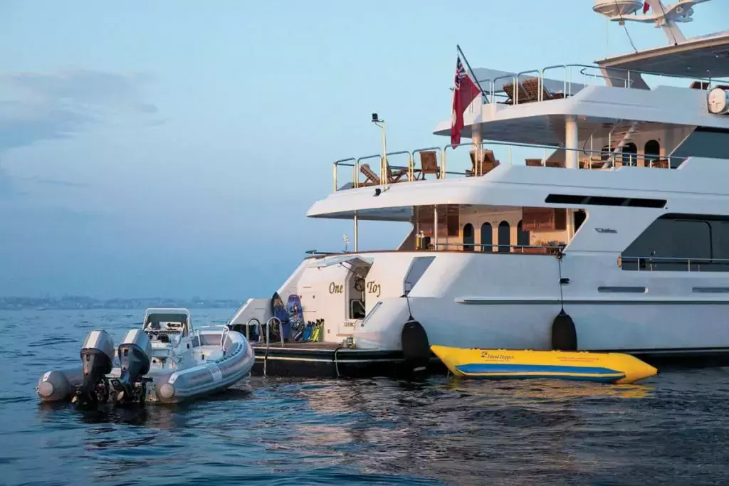 One More Toy by Christensen - Special Offer for a private Superyacht Rental in Simpson Bay with a crew