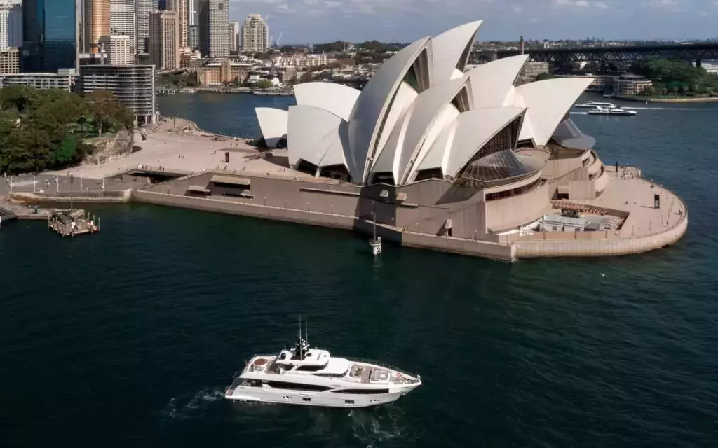 Oneworld by Gulf Craft - Special Offer for a private Motor Yacht Charter in Melbourne with a crew