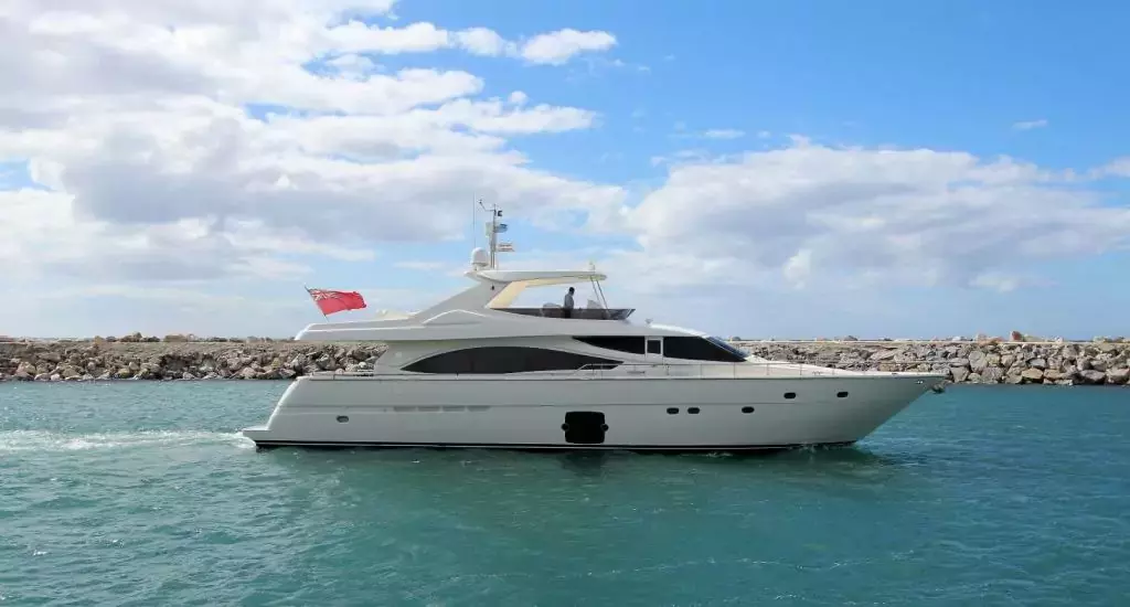 Onyx by Ferretti - Special Offer for a private Motor Yacht Charter in Cap DAil with a crew