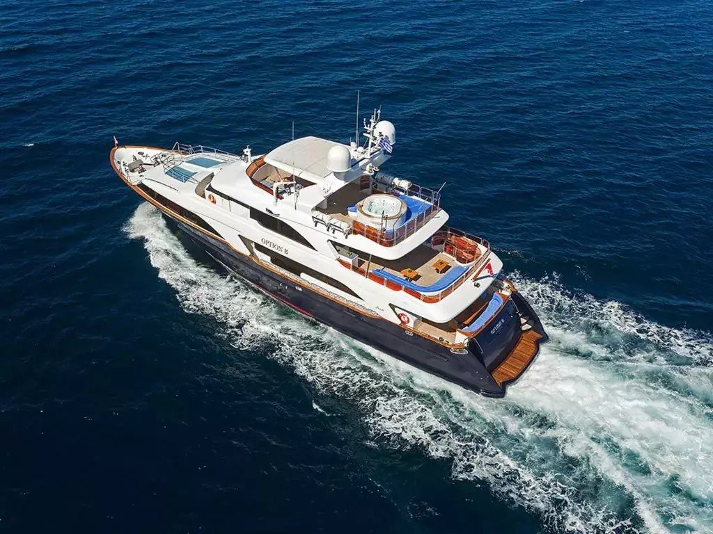 Option B by Benetti - Special Offer for a private Superyacht Charter in Zakynthos with a crew