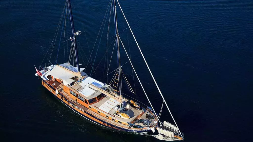 Pacha by Tuzla Yachts - Special Offer for a private Motor Sailer Rental in Mykonos with a crew