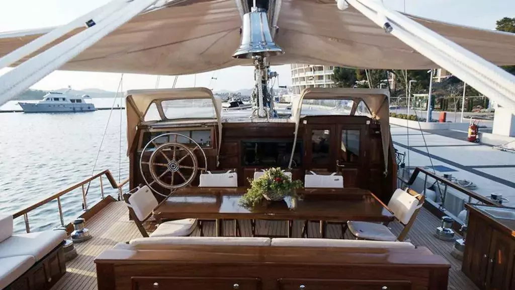 Pacha by Tuzla Yachts - Special Offer for a private Motor Sailer Rental in Sardinia with a crew