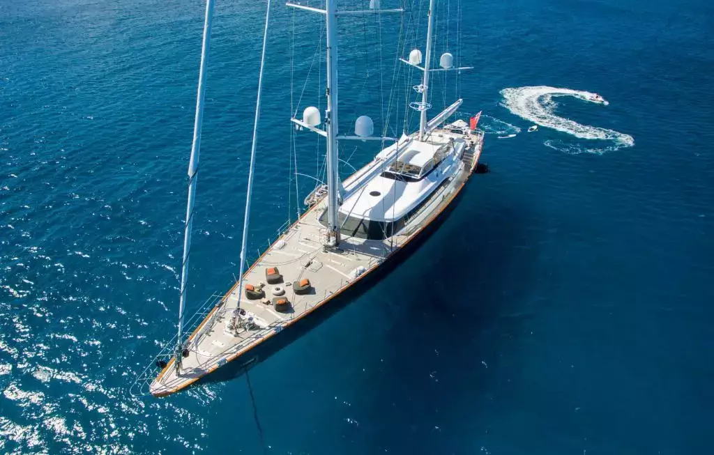 Panthalassa by Perini Navi - Special Offer for a private Motor Sailer Charter in Mallorca with a crew