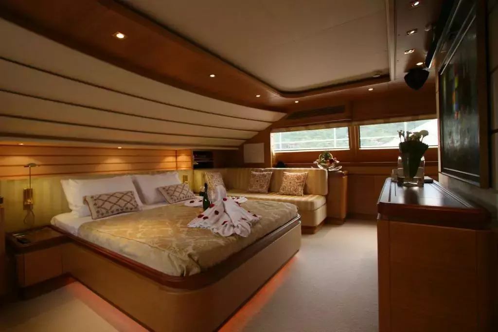 Pareaki II by Ferretti - Special Offer for a private Motor Yacht Charter in Corfu with a crew