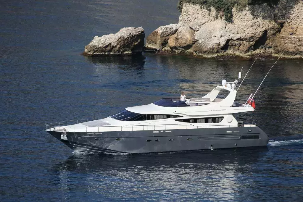 Pikes Peak by Riva - Special Offer for a private Motor Yacht Charter in Beaulieu-sur-Mer with a crew