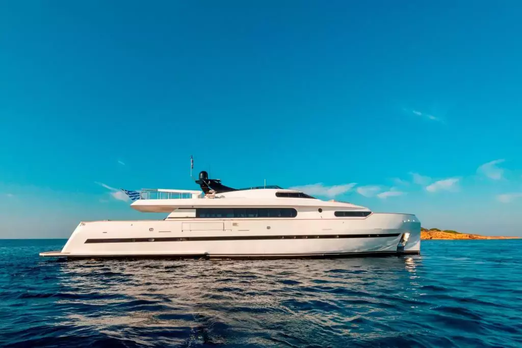 Project Steel by Bugari - Special Offer for a private Motor Yacht Charter in Zakynthos with a crew