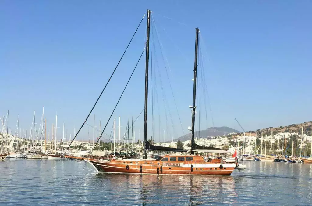 Queen Of Karia by Medyat - Special Offer for a private Motor Sailer Charter in Formentera with a crew