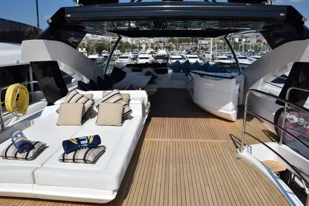 RAY III by Sunseeker - Special Offer for a private Motor Yacht Charter in Golfe-Juan with a crew