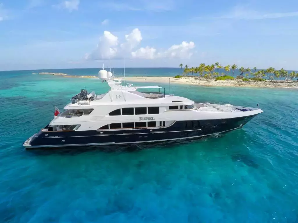 Rebel by Trinity Yachts - Top rates for a Charter of a private Superyacht in British Virgin Islands