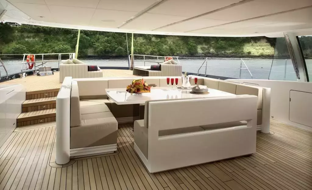 Red Dragon by Alloy Yachts - Special Offer for a private Motor Sailer Charter in Gourbeyre with a crew