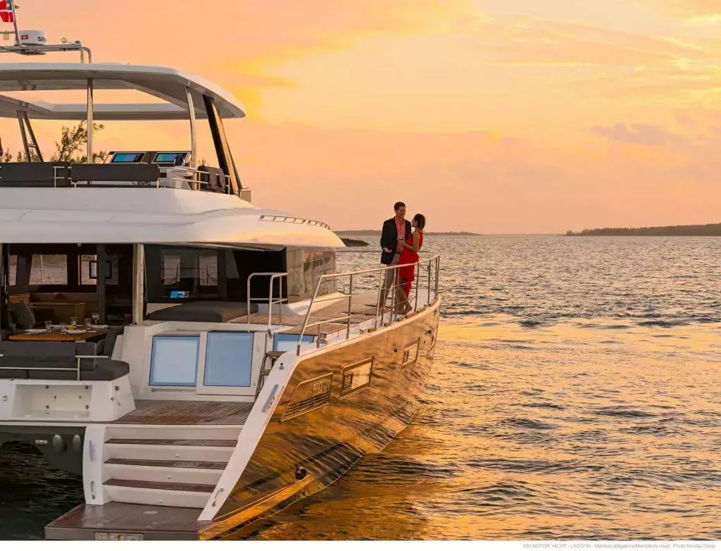 Romance by Lagoon - Special Offer for a private Sailing Catamaran Rental in Virgin Gorda with a crew