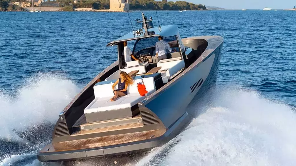 Romanza by Vanquish Yachts - Special Offer for a private Power Boat Charter in Cap DAil with a crew