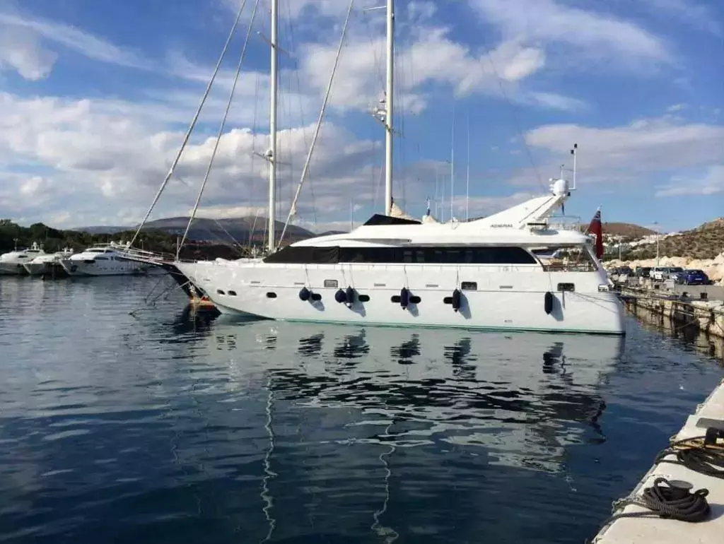 Salina by Admiral - Special Offer for a private Motor Yacht Charter in Split with a crew